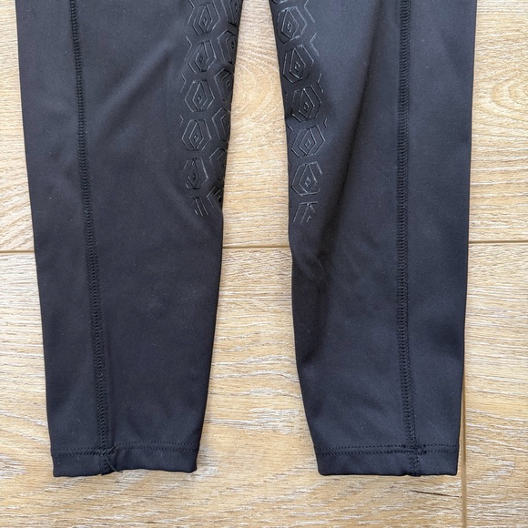 Equestrian style riding breeches tights silicone full seat Inner leg Sz Small - Picture 4 of 7